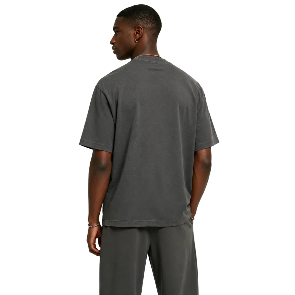 Acne Studios Sprayed 1996 Logo T-shirt Dusty Black - Image 4