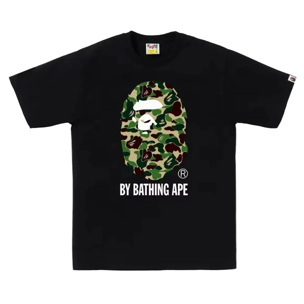 BAPE ABC Camo By Bathing Ape Tee Black Green