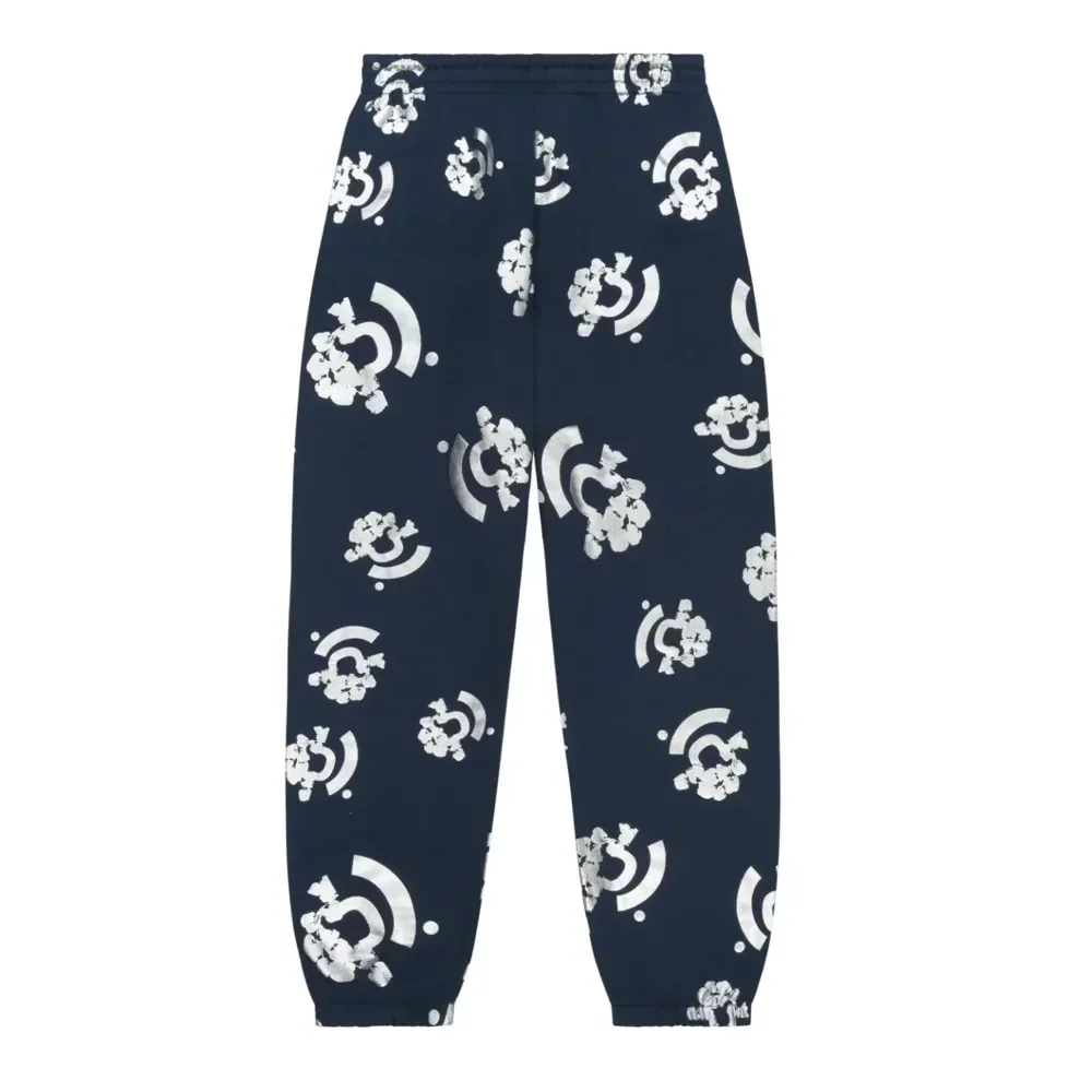 Denim Tears Bstroy Tears Sweatpants Blue - Image 2