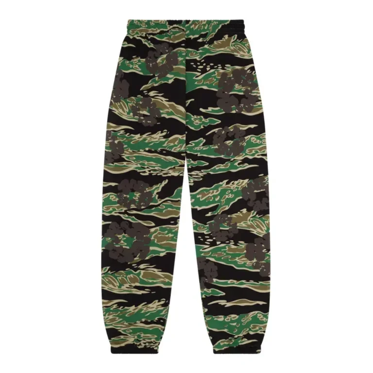 Denim Tears The Cotton Wreath Sweatpant Green Camo - Image 2
