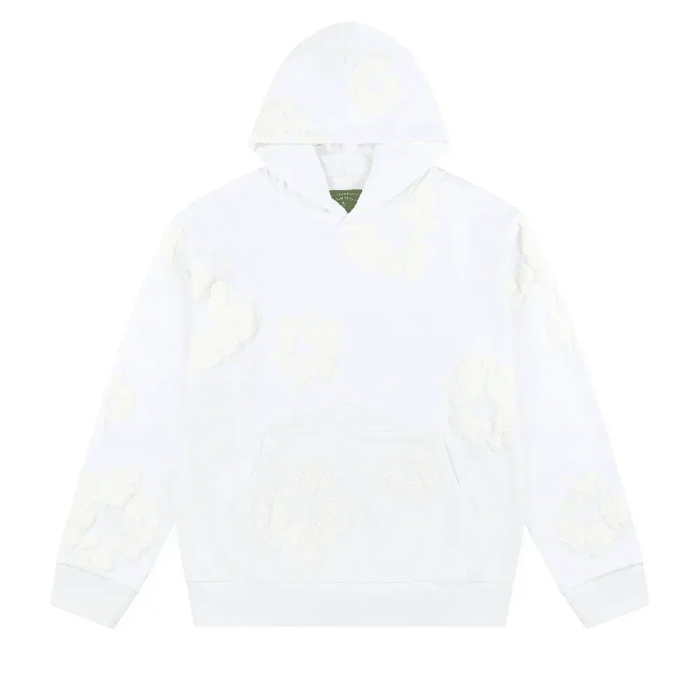 Denim Tears Mono Cotton Wreath Sweatshirt White