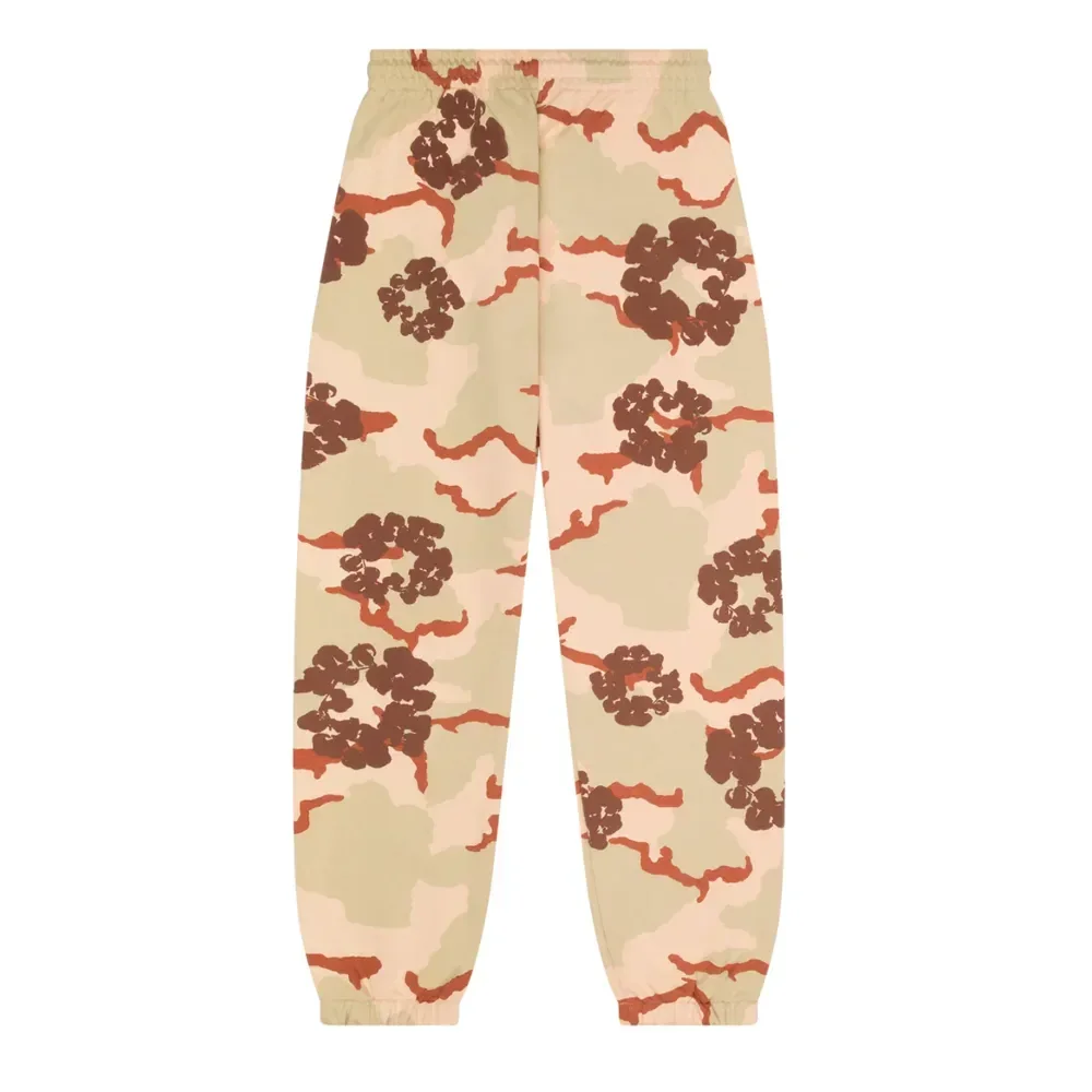 Denim Tears The Cotton Wreath Sweatpant Tan Camo - Image 2