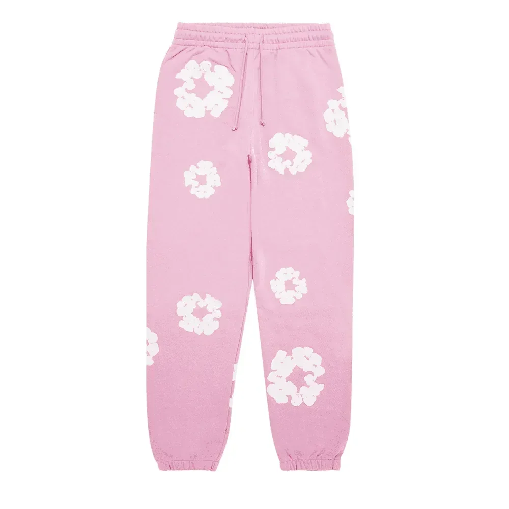 Denim Tears The Cotton Wreath Sweatpants Pink - Image 2