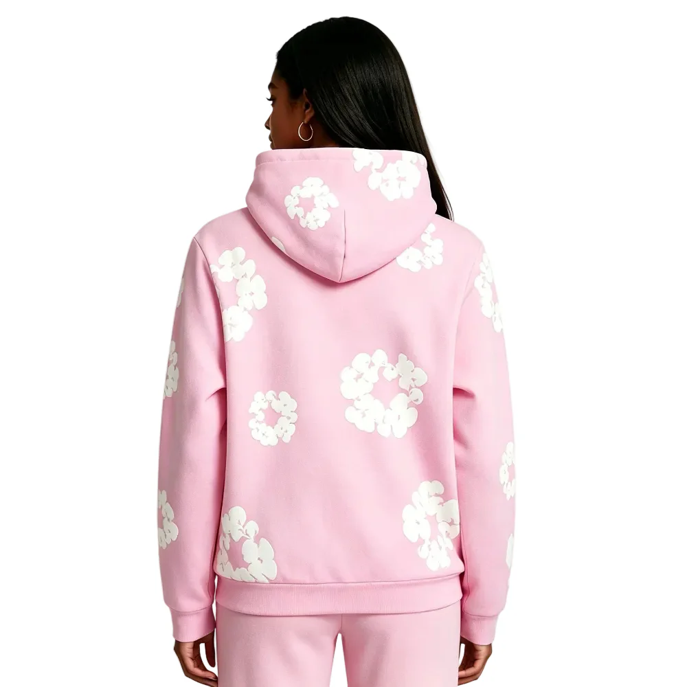 Denim Tears The Cotton Wreath Sweatshirt Powder Pink - Image 4
