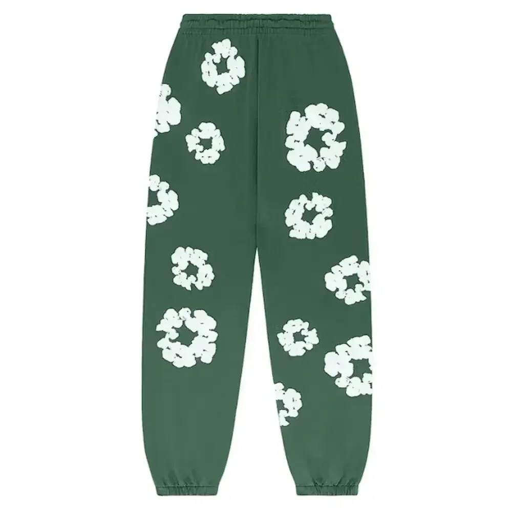 Denim Tears The Cottonwreath Sweatpants Green - Image 2