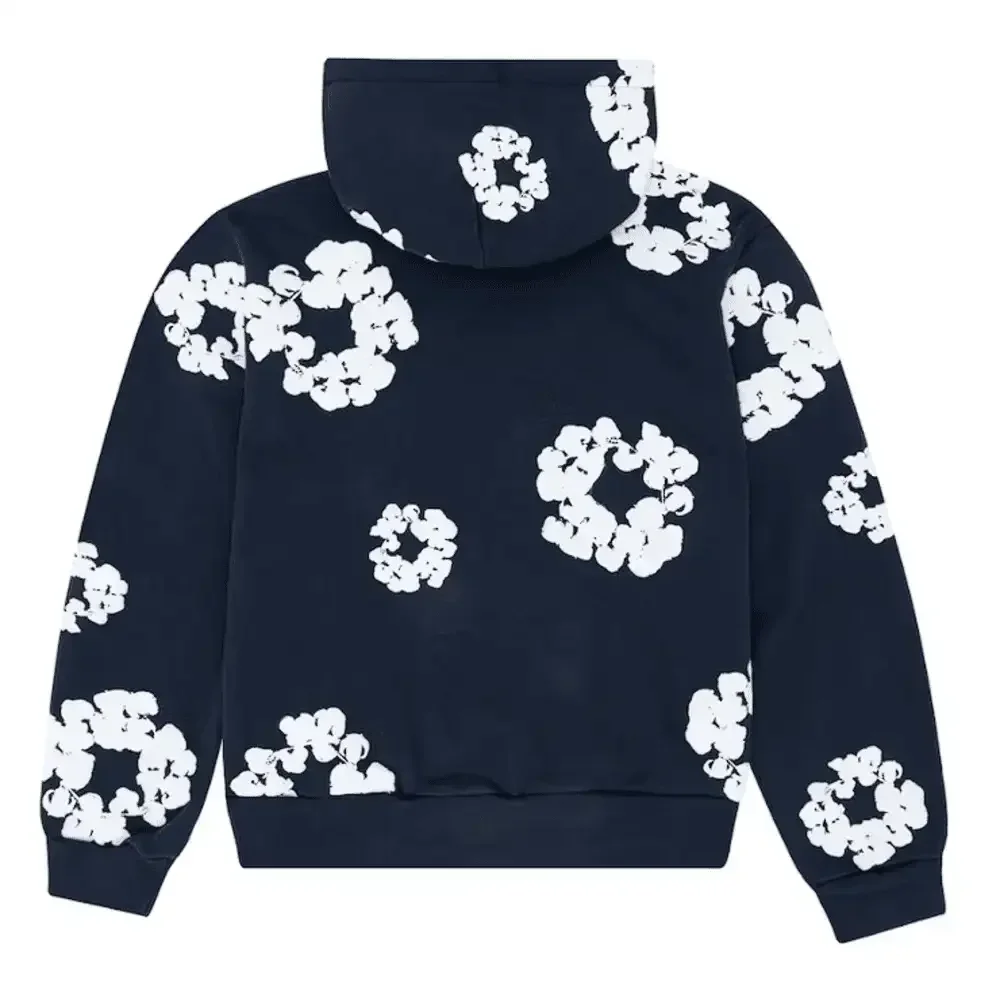 Denim Tears The Cottonwreath Sweatshirt Navy - Image 2