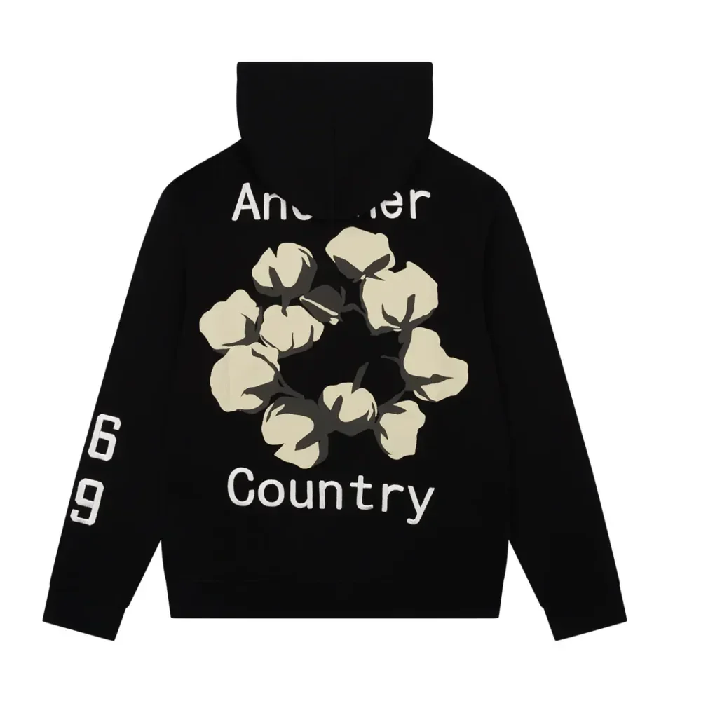 Denim Tears x CPFM Cactus Tears Hoodie Black - Image 2