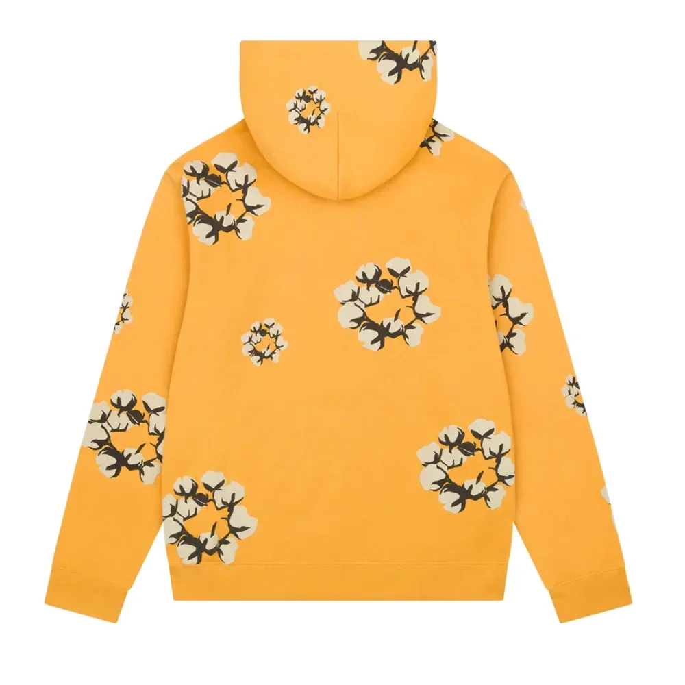 Denim Tears xCPFM Cactus Tears Wreath Hoodie Yellow - Image 2