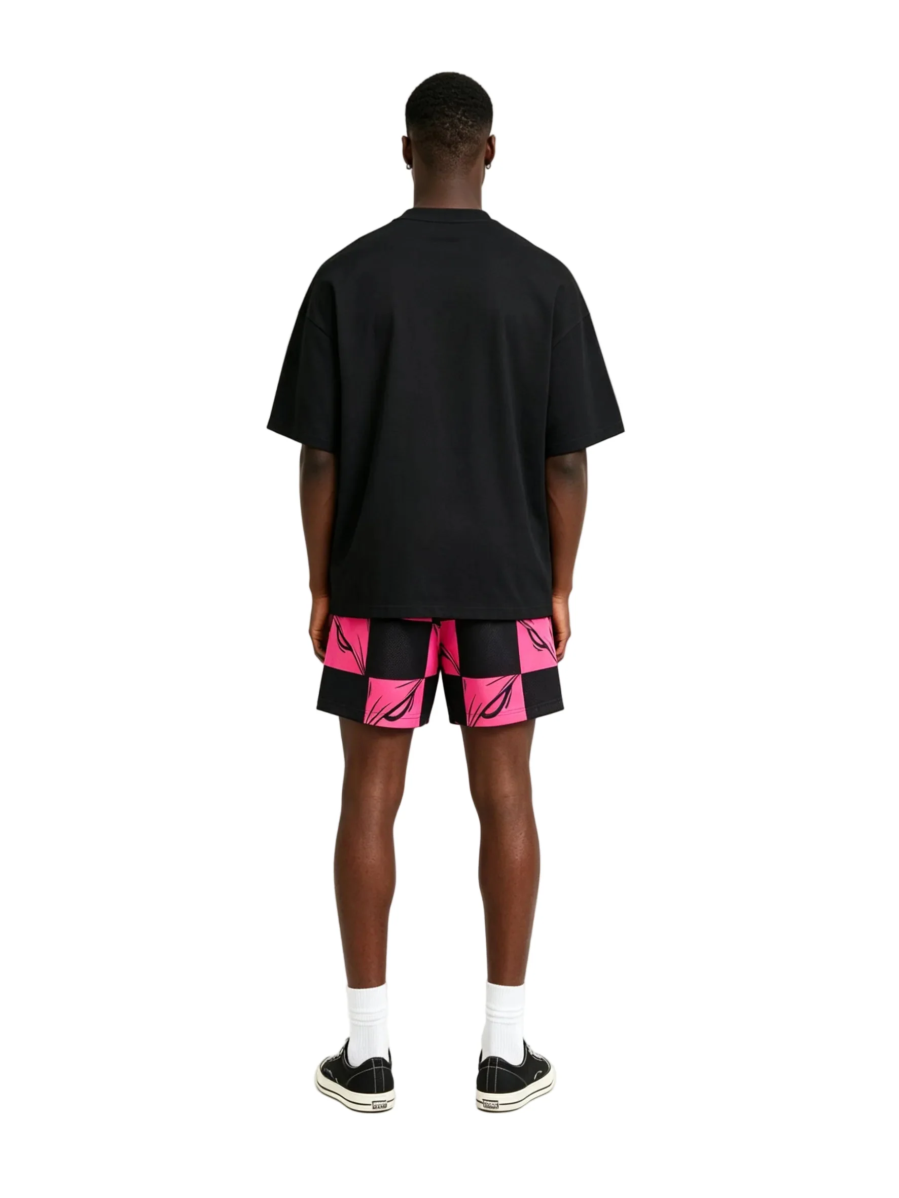 Eric Emanuel x Matty Boy EE Short Pink Silver Friends & Family - Image 4