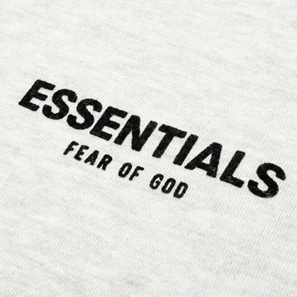 Fear of God Essentials Core Collection Hoodie Light Oatmeal - Image 3