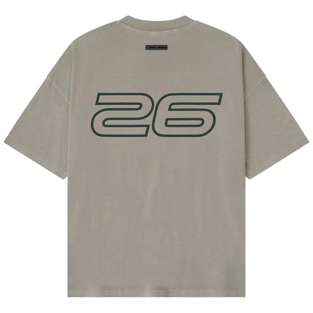 Fear of God Essentials 90s Tee Smoke Grey - Image 2