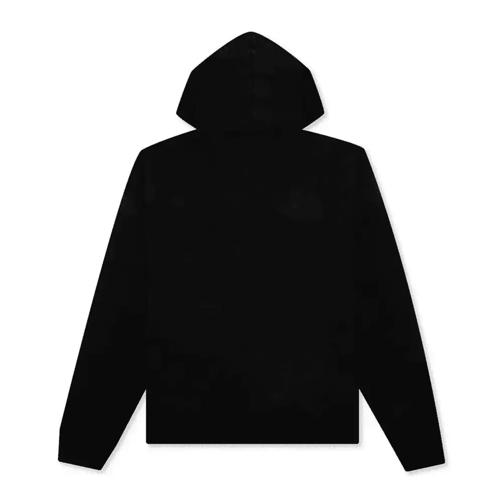 Fear of God Essentials Black Collection Hoodie Jet Black - Image 2