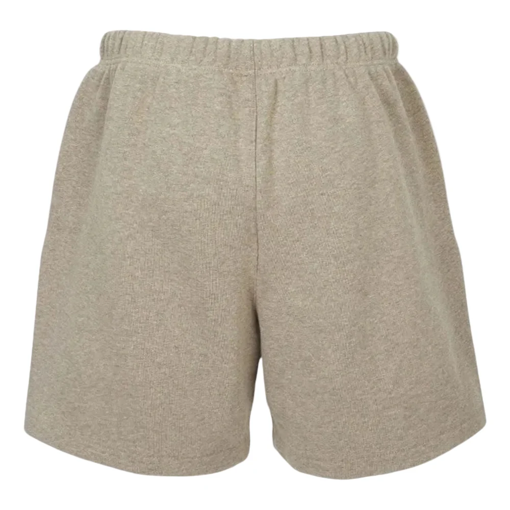 Fear of God Essentials Classic Fleece Sweatshort Homestead Heather - Image 2