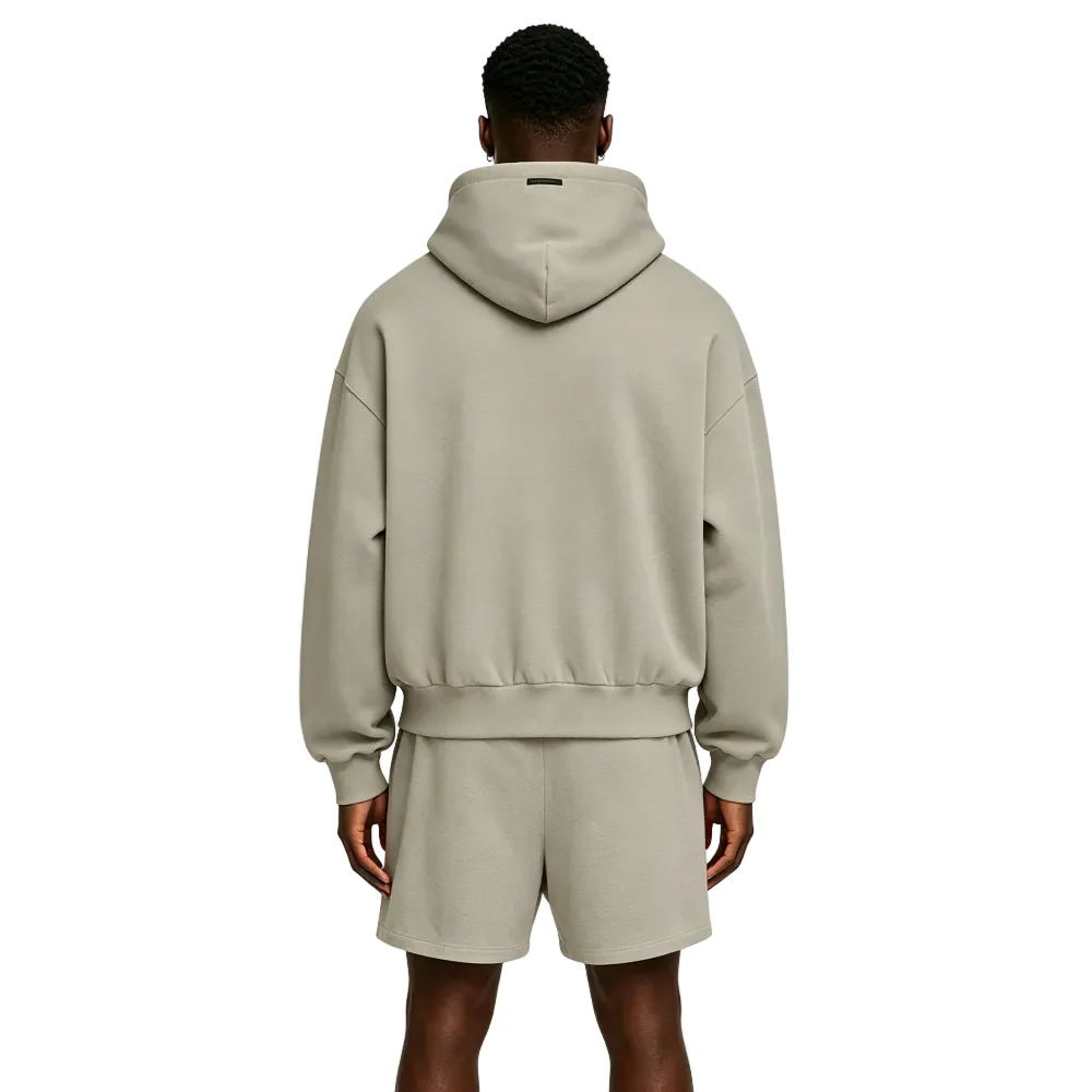 Fear of God Essentials Classic Fleece Sweatshort Homestead Heather - Image 4