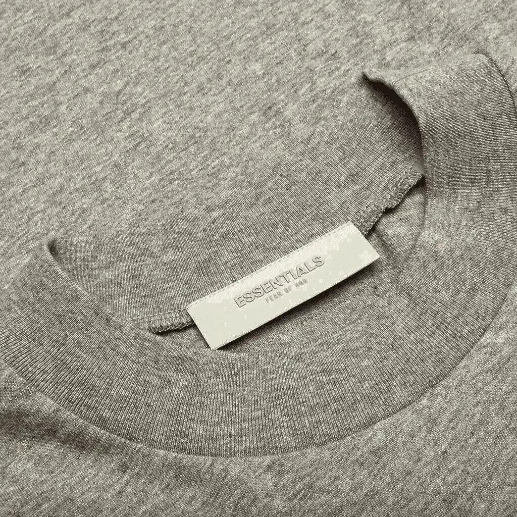 Fear of God Essentials Core Collection Tee Dark Oatmeal - Image 3