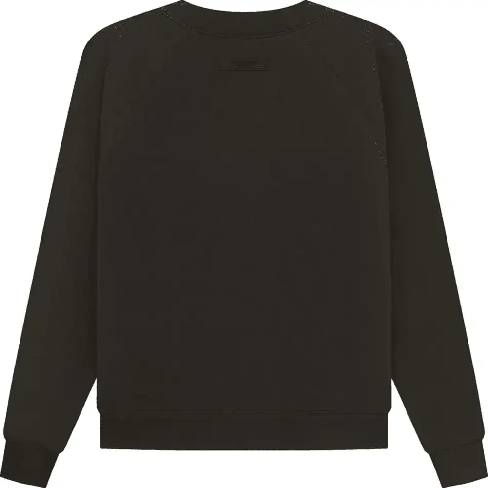 Fear of God Essentials Crewneck Off Black - Image 2