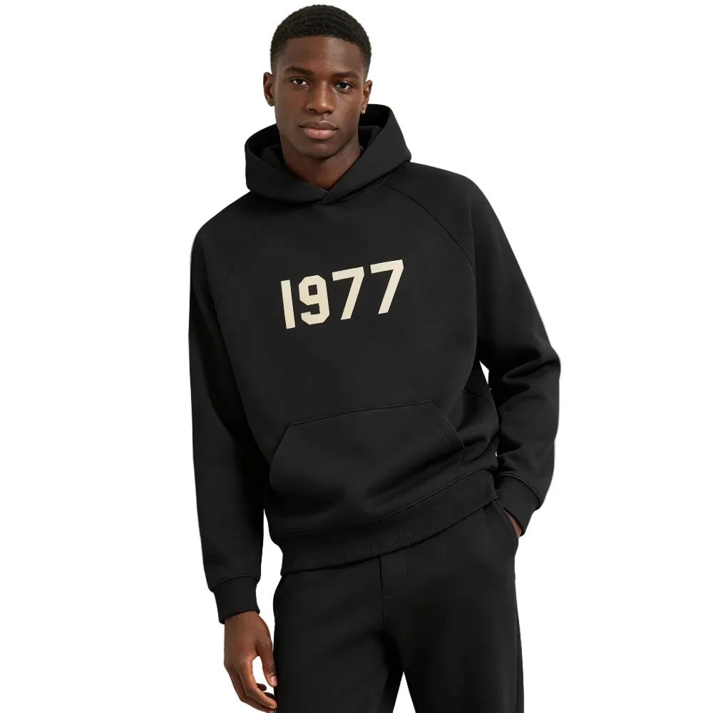 Fear of God Essentials Essentials 1977 Hoodie Iron - Image 3