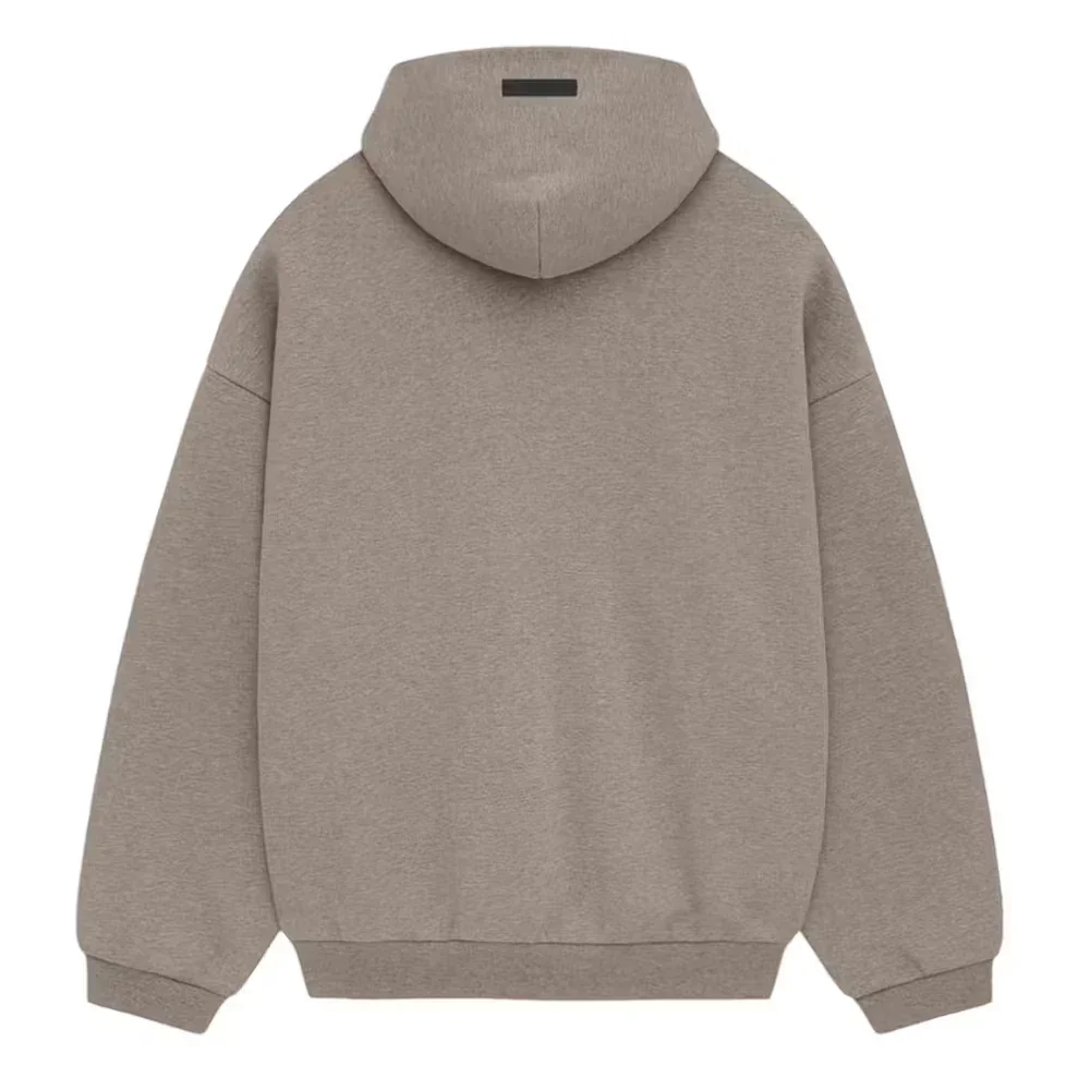 Fear of God Essentials Fleece Hoodie Heather Gray - Image 2