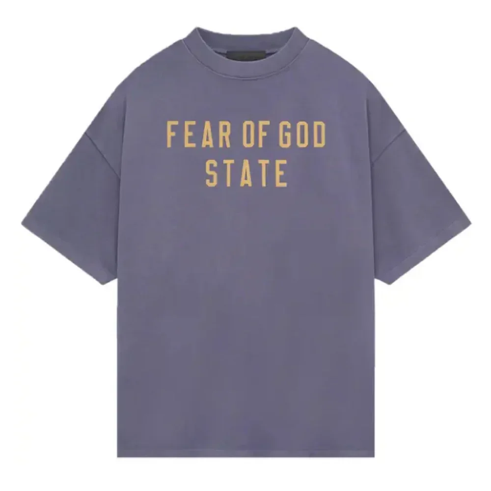 Fear of God Essentials Heavy Crewneck Tee Lavender