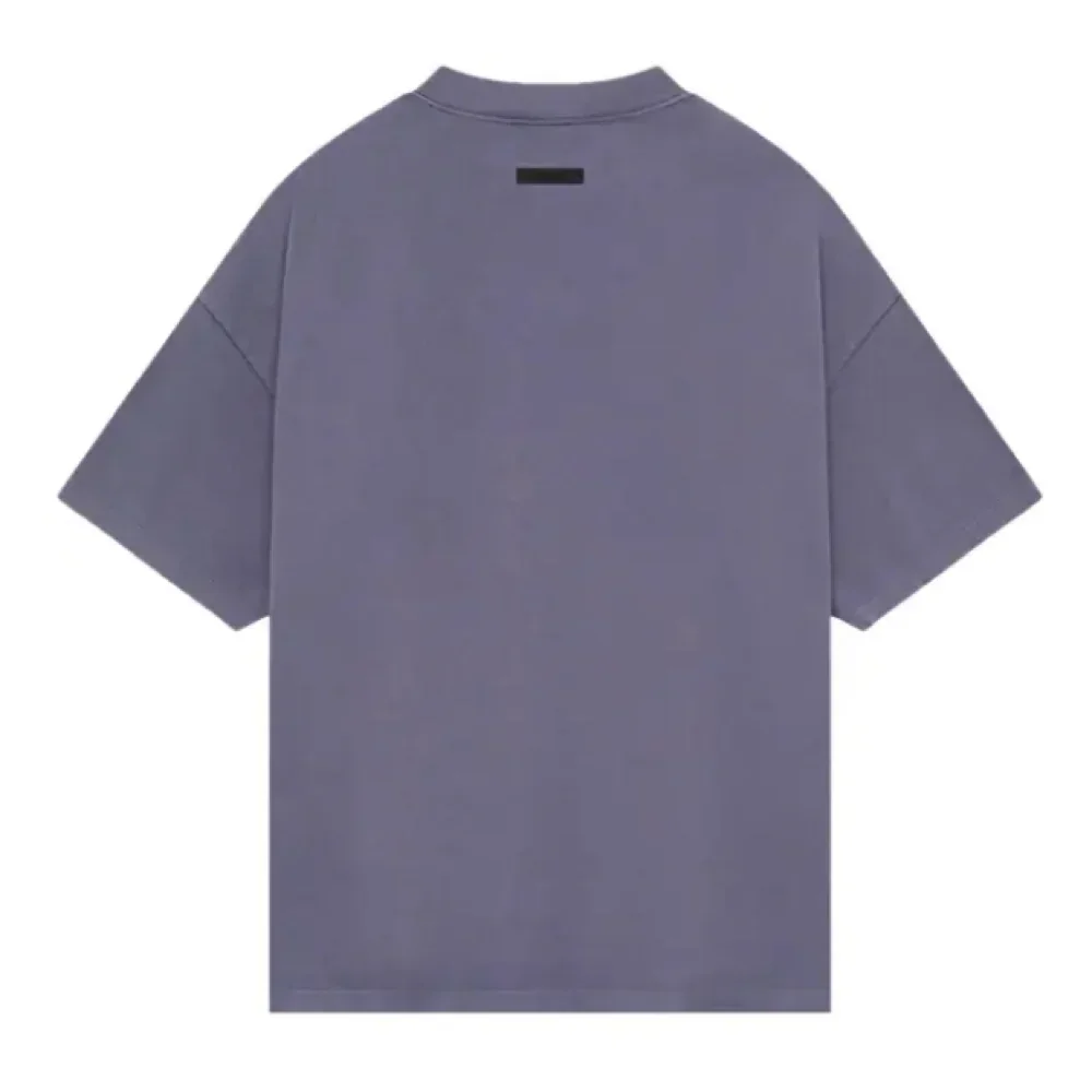 Fear of God Essentials Heavy Crewneck Tee Lavender - Image 2