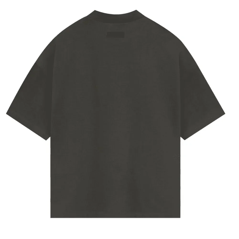 Fear of God Essentials Heavy Jersey Short-Sleeve Tee Ink - Image 2