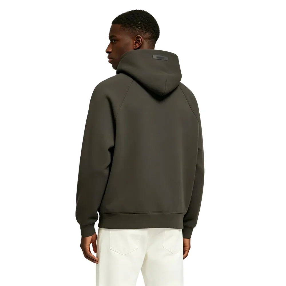 Fear of God Essentials Hoodie Off Black - Image 4