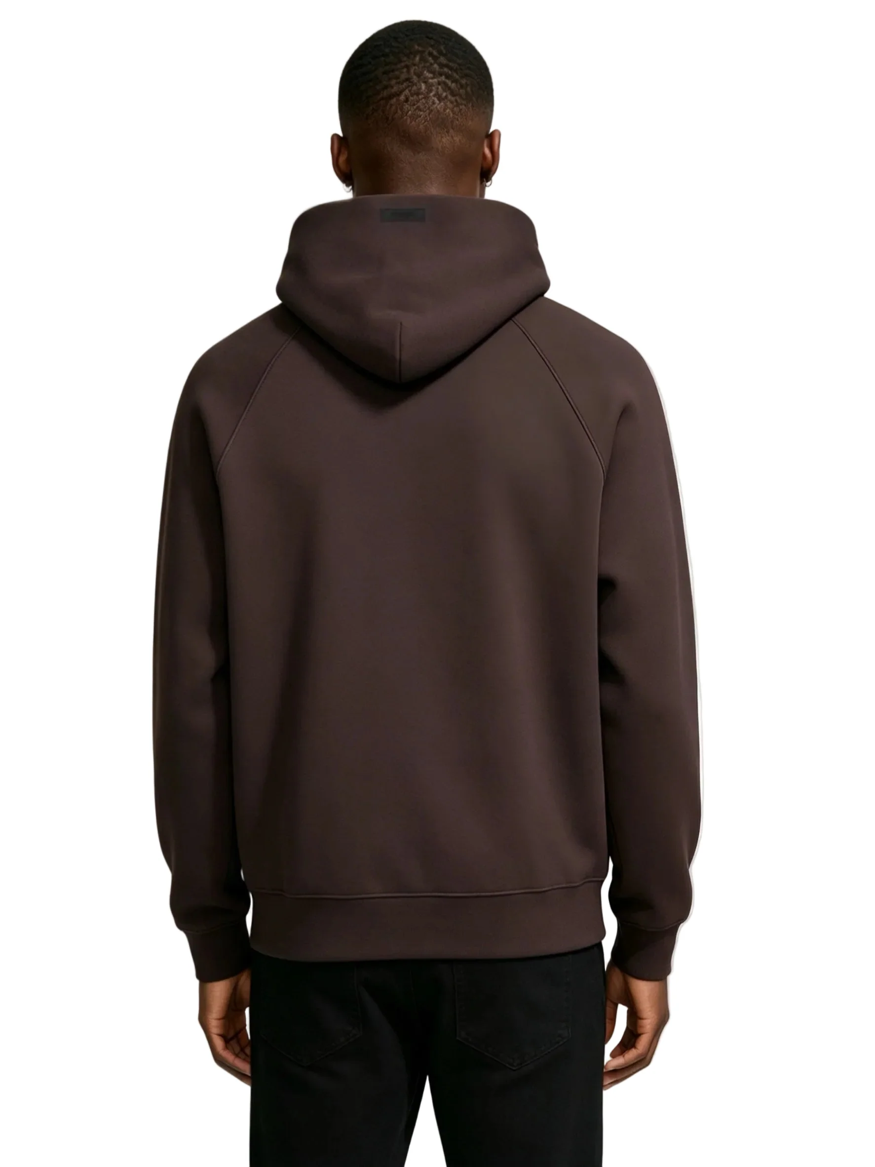 Fear of God Essentials Hoodie Plum - Image 4