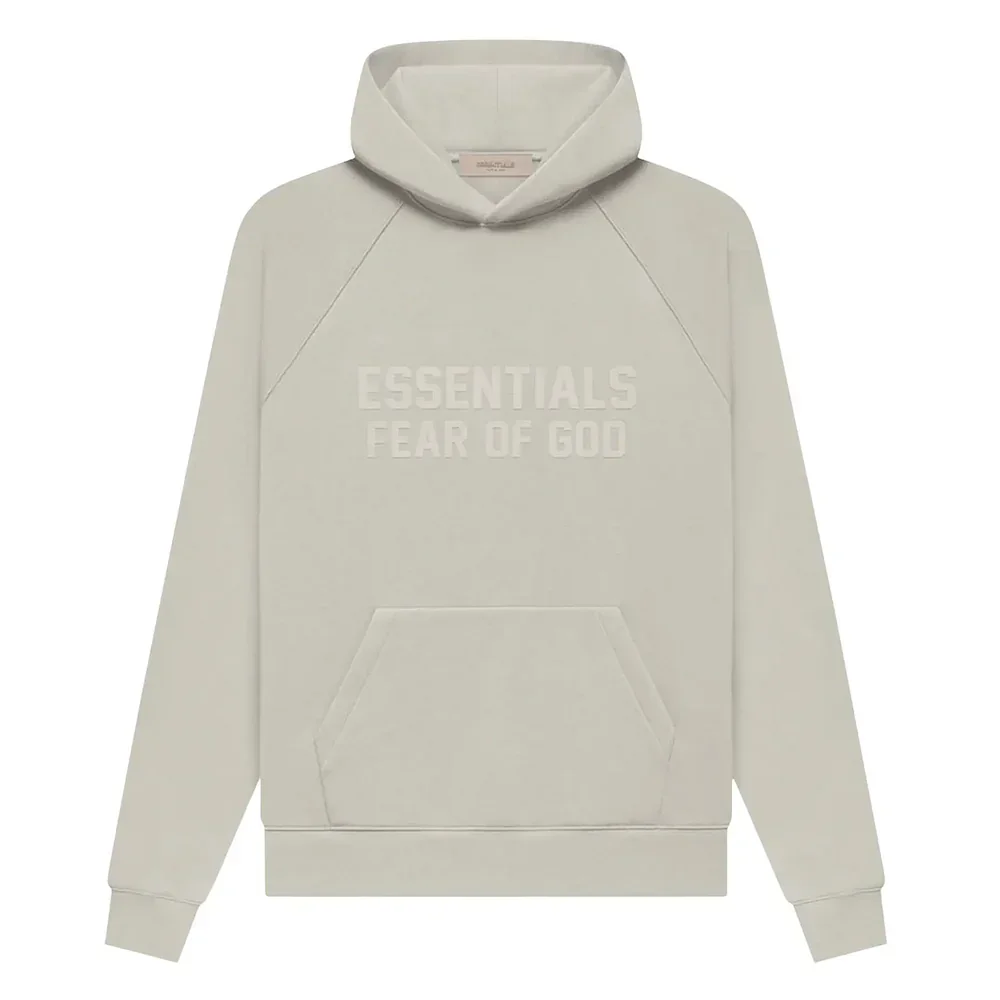 Fear of God Essentials Hoodie Smoke
