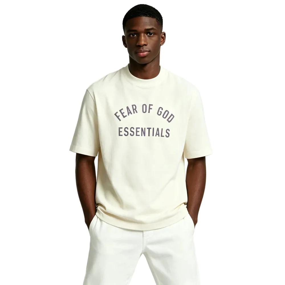 Fear of God Essentials Jersey Crewneck Tee Shell - Image 3