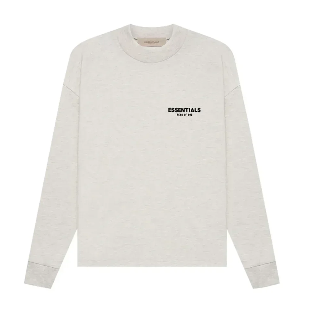 Fear of God Essentials Long Sleeve Tee Light Oatmeal