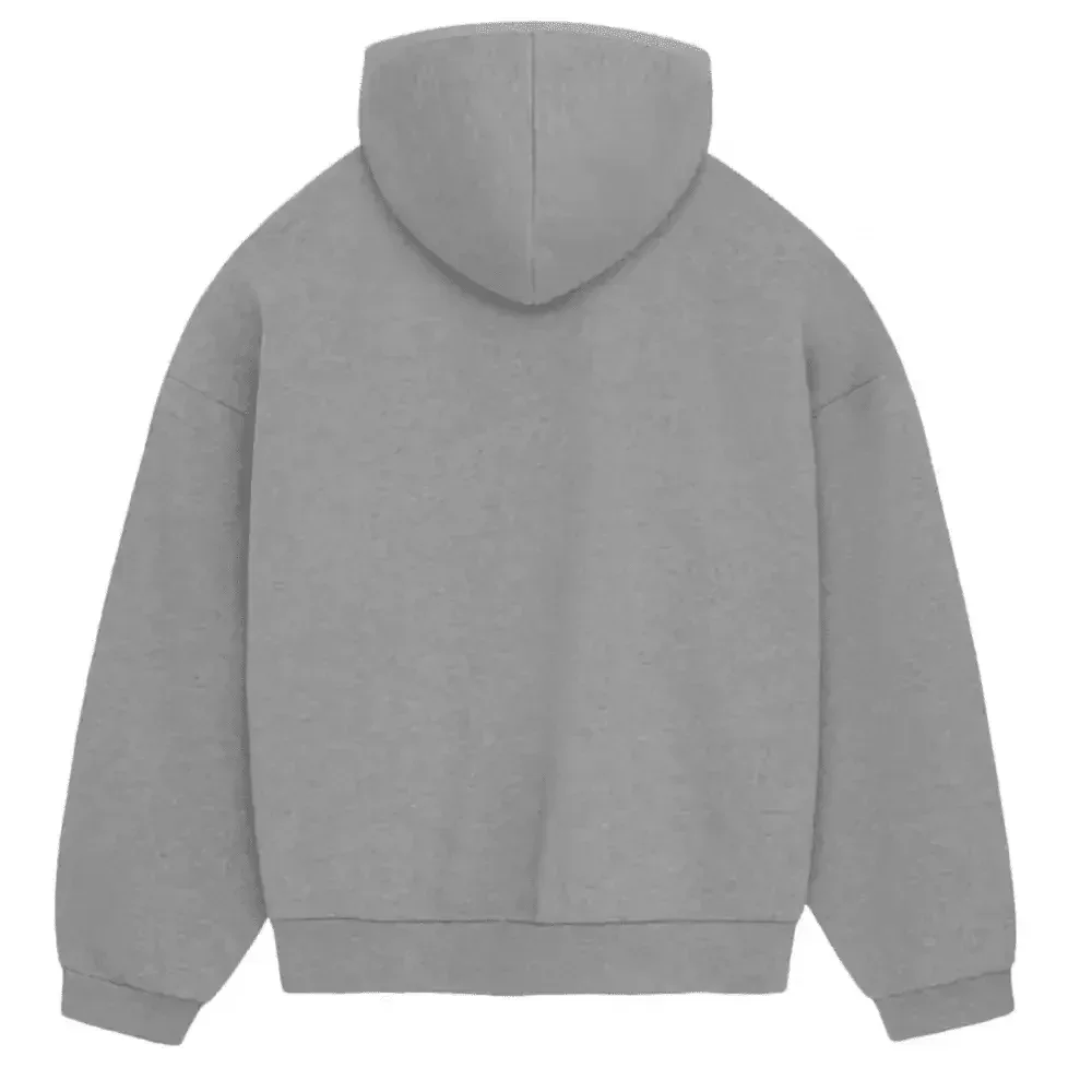 Fear of God Essentials Pullover Hoodie Dark Heather Oatmeal - Image 2