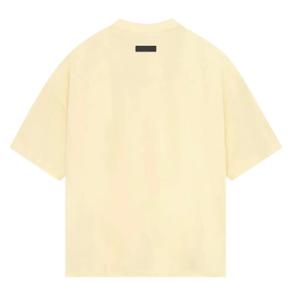 Fear of God Essentials Short Sleeve Tee Garden Yellow - Image 2