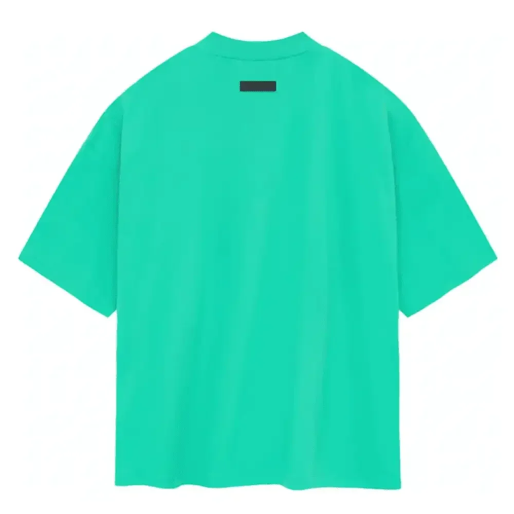 Fear of God Essentials Short-Sleeve Tee Mint Leaf - Image 2