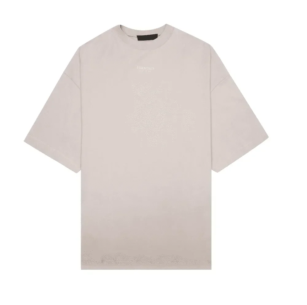 Fear of God Essentials Tee Silver Cloud - Image 2