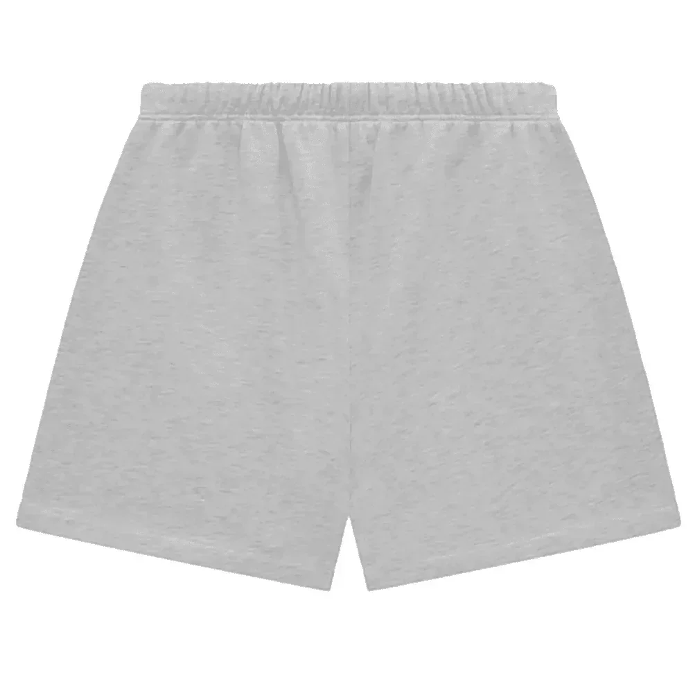 Fear of God Essentials x NBA Sweatshorts Light Heather - Image 2