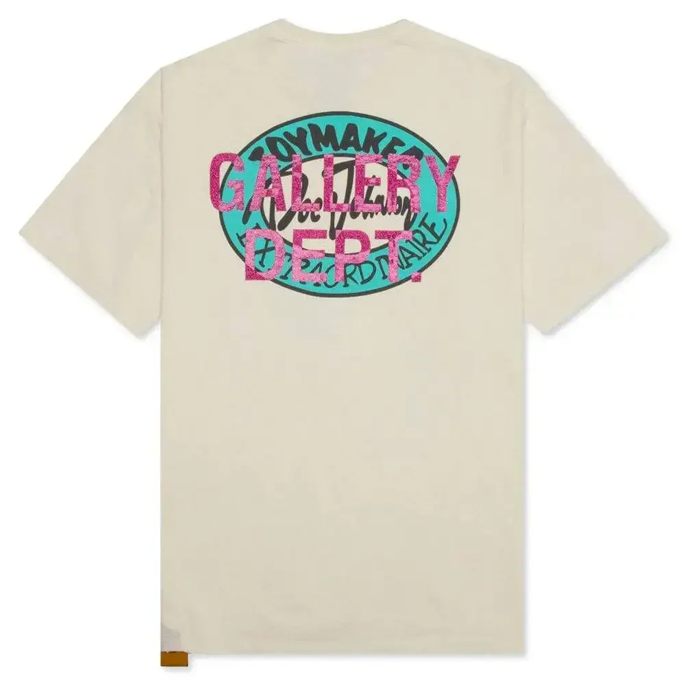 Gallery Dept. Dead Batteries Tee Antique White - Image 2