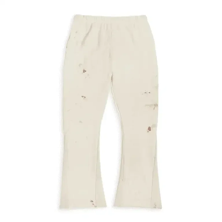 Gallery Dept. GD Painted Flare Sweatpant White - Image 2