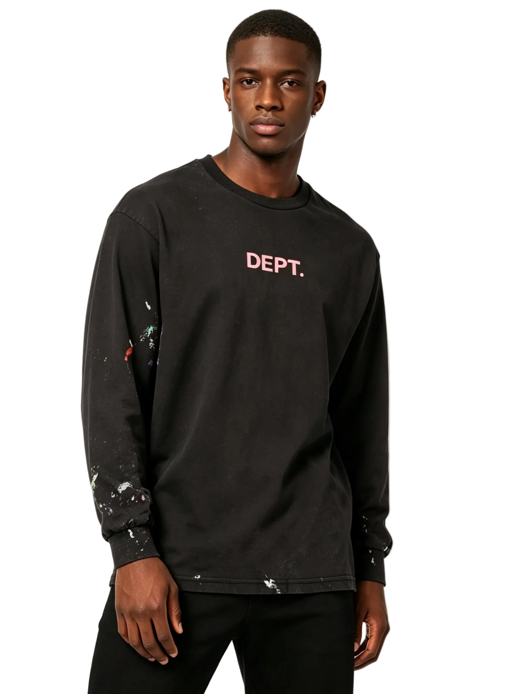 GALLERY DEPT.  paint-spatter ong-seeve t-shirt - Image 2