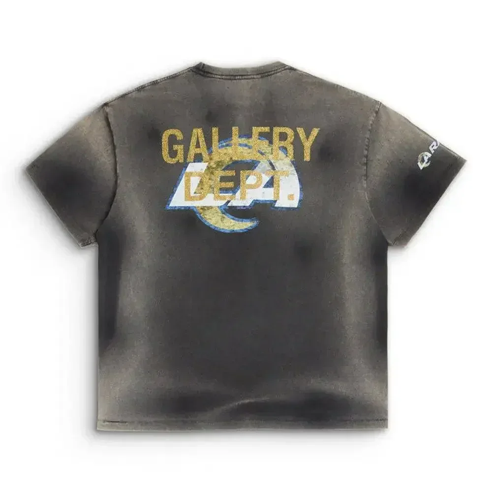GALLERY DEPT. x LA Rams Sunfaded Tee Black - Image 2