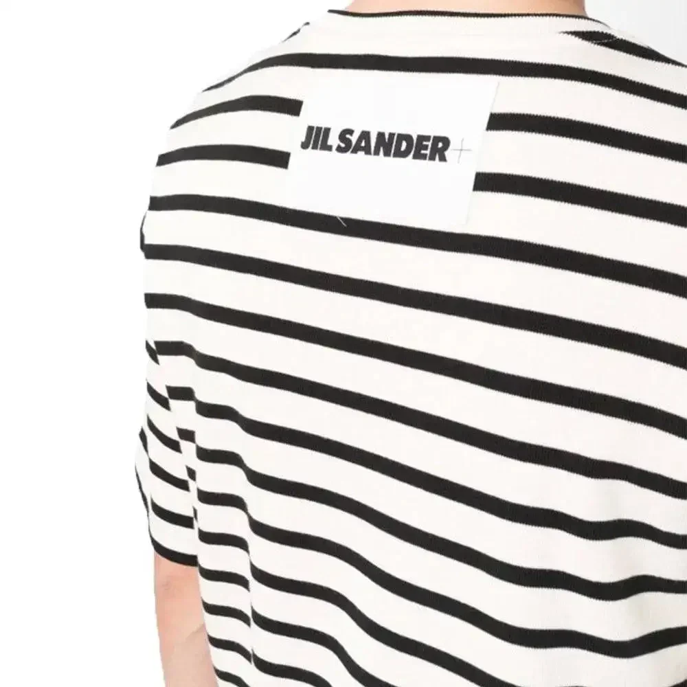 Jil Sander Stripe Print T-Shirt - Image 3