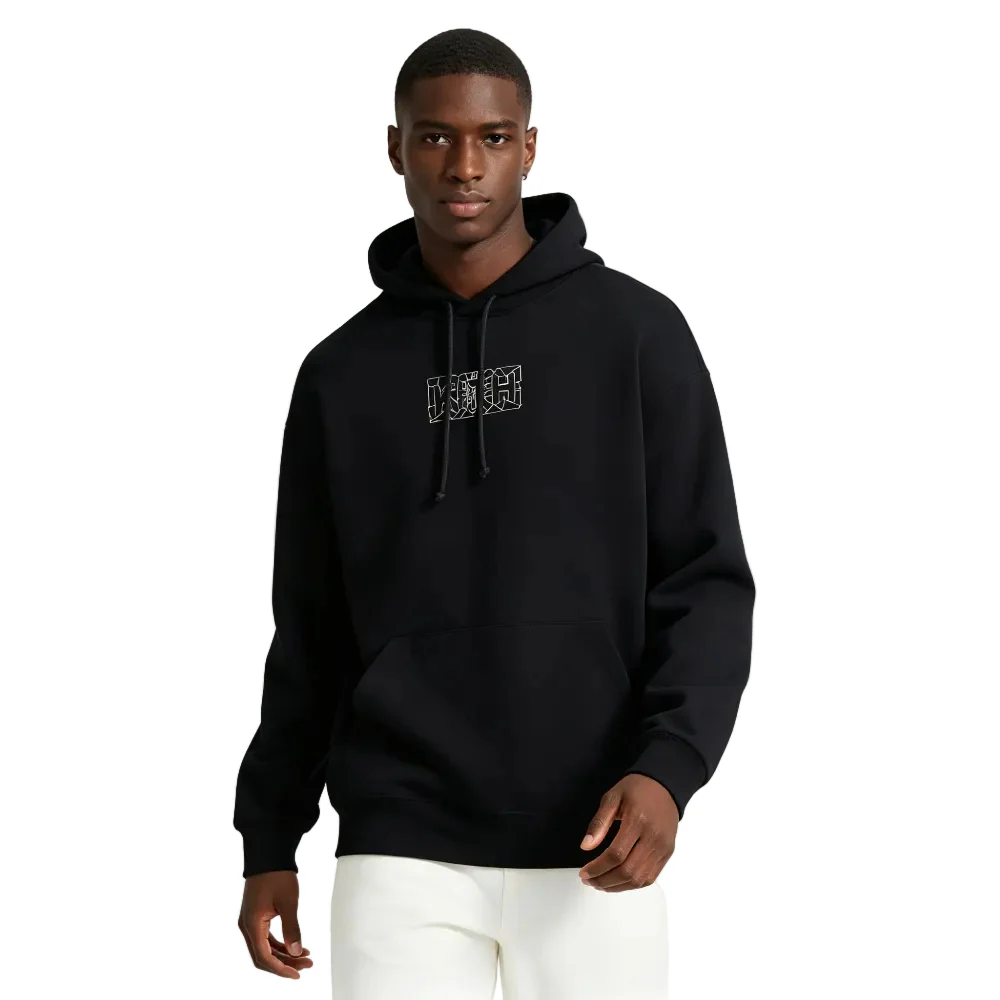 Kith For Spider-Man Web Logo Hoodie Black - Image 3