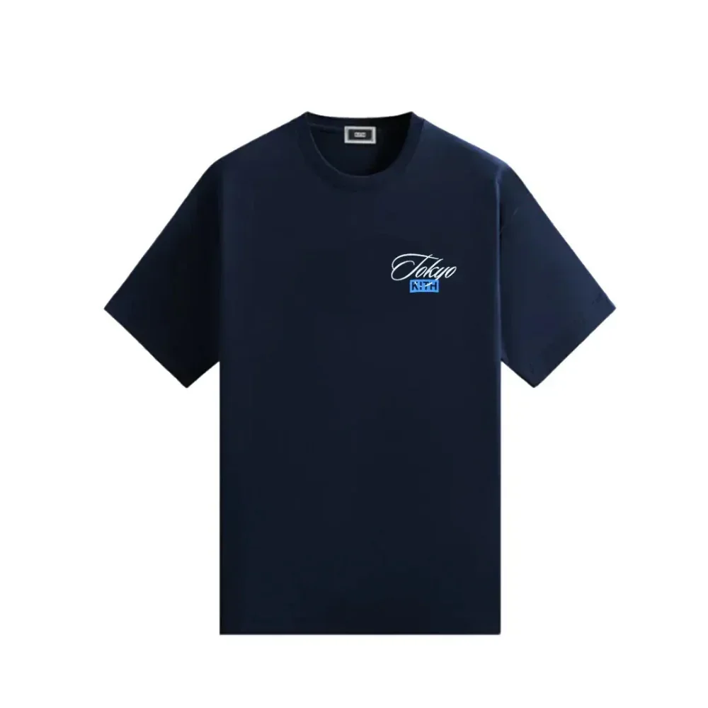 KITH TOKYO FUJI LOGO TEE Navy - Image 2