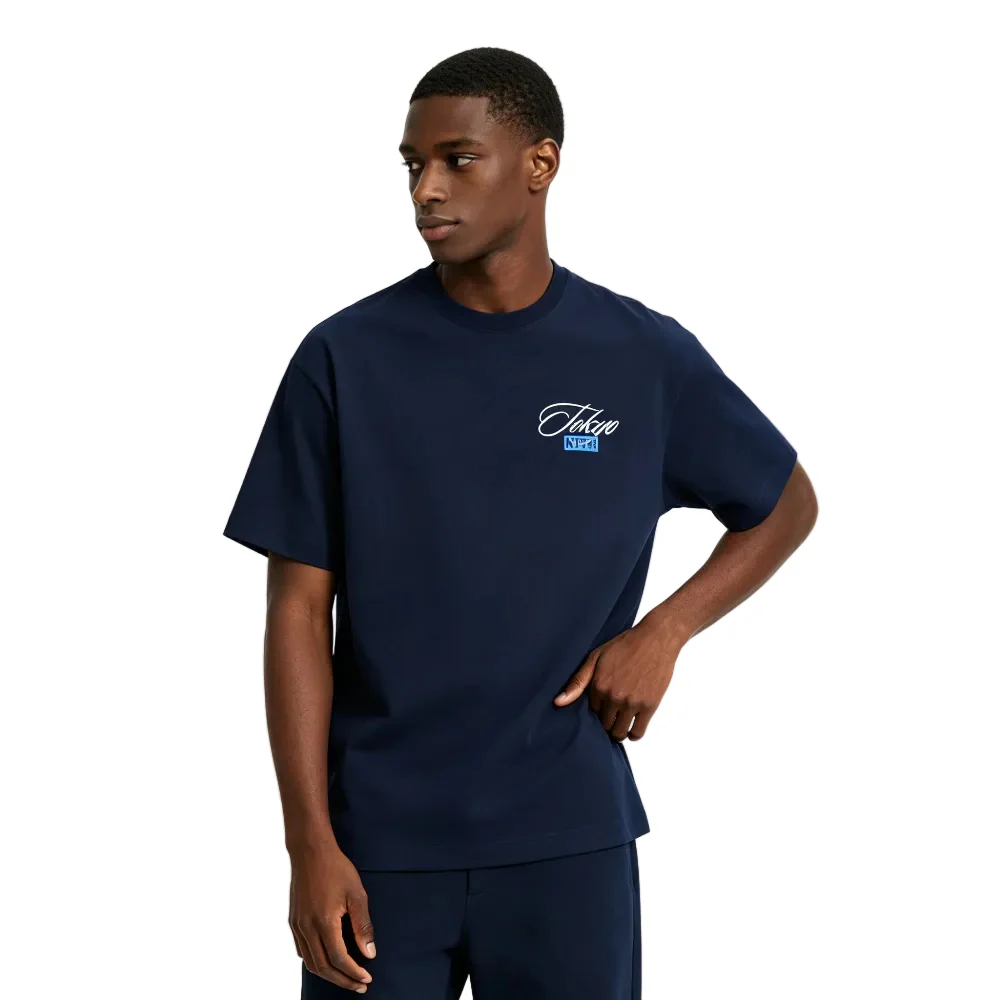 KITH TOKYO FUJI LOGO TEE Navy - Image 3