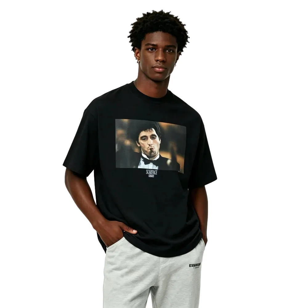 Kith x Scarface Montana Power Tee Black - Image 3