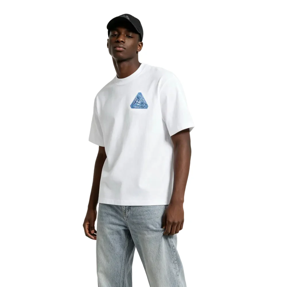 Palace Hong Kong Exclusive Dragon Tri-Ferg T-shirt White - Image 3