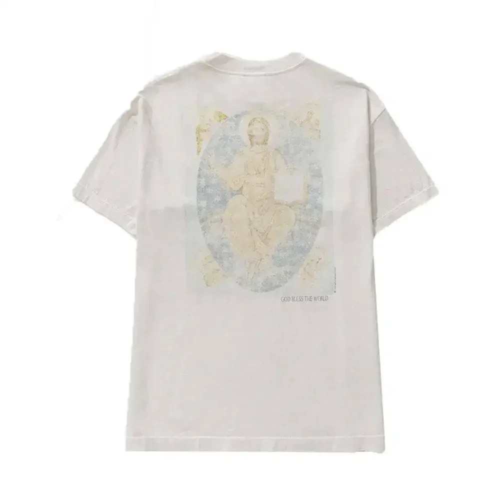 Saint Michael Holy Mother Short Sleeve T-shirt - Image 2