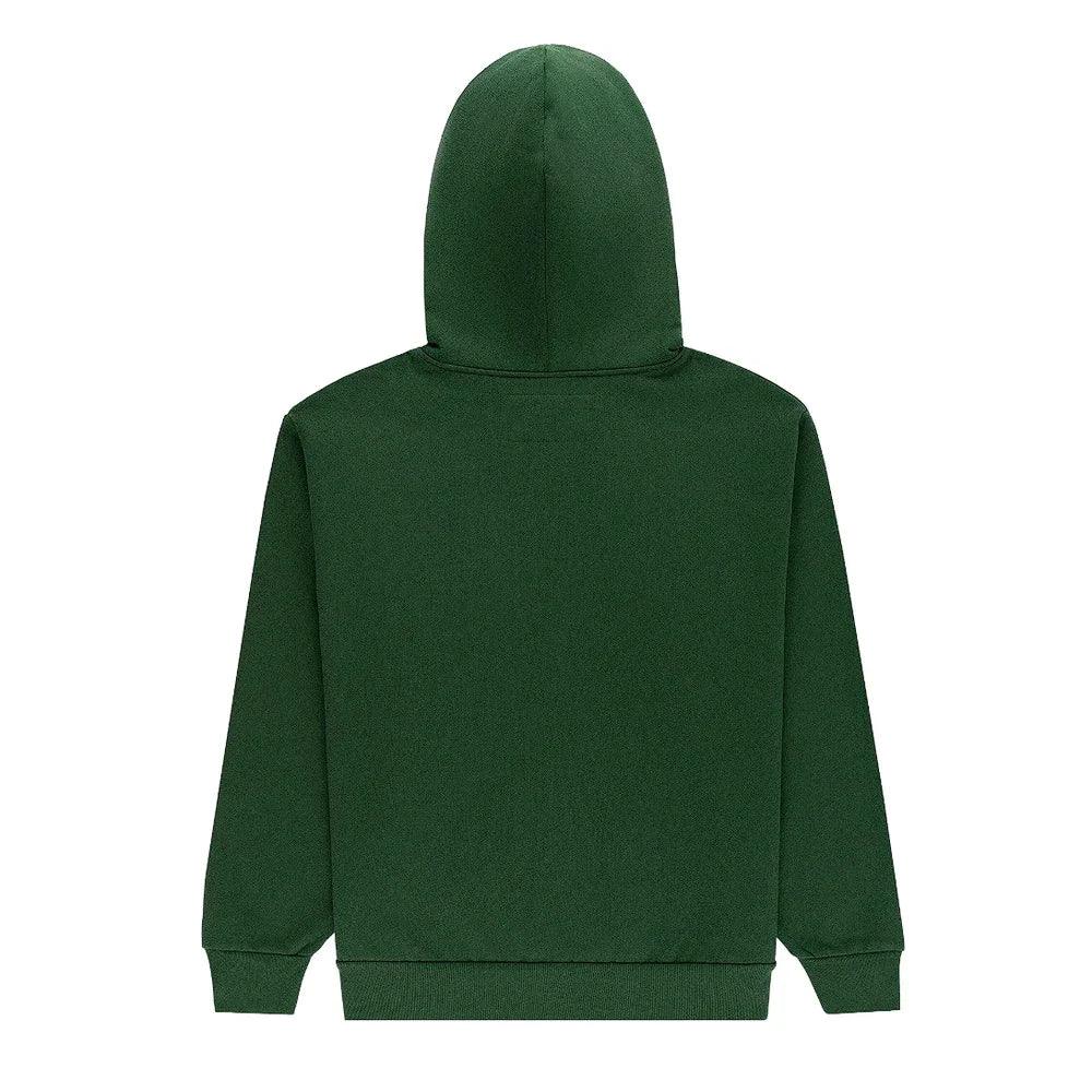 Sp5der Og Web Studded Zip Hoodie Green - Image 2