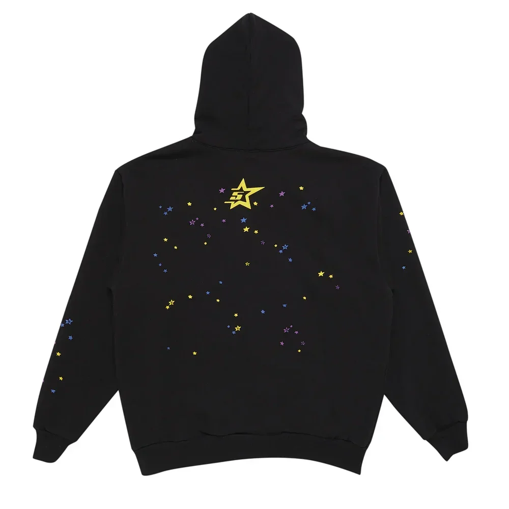 Sp5der P*nk V2 Hoodie Black - Image 2